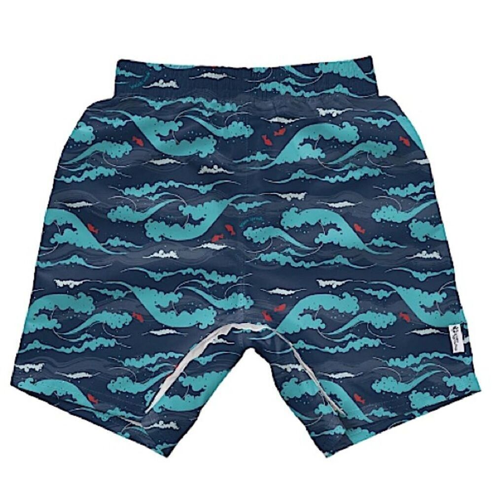 Baby/Toddler 18 Months Swim Trunks Easy Change Eco Coastal Beach Tropical
